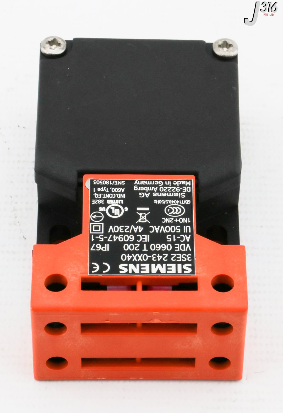3SE2257-6XX - Siemens - Interruttore interblocco di sicurezza, serie 3SE2, 3PST-NO Farnell alia 3SE2257-6XX - Siemens - Interruttore interblocco di sicurezza, serie 3SE2, 3PST-NO Farnell alia